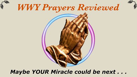 WWY Prayers Reviewed / WWY L38