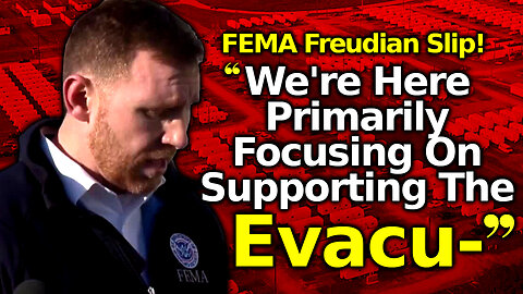 East Palestine FEMA Lead Exposes The Evil EVACUATION Agenda In Freudian Slip!! STOP THE STEAL!