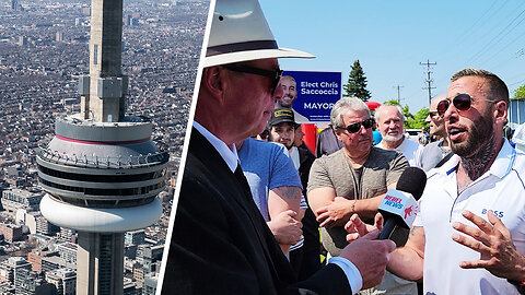 The Sky’s the limit! Anti-lockdown proponent Chris Sky kicks off his mayoralty campaign