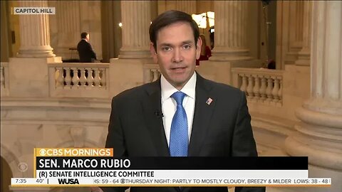 Rubio on CBS: Russia is testing the Biden Administration