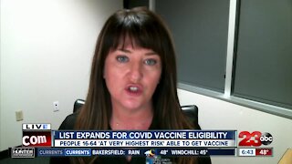 Public Health discusses expanded list of COVID-19 vaccine eligibility