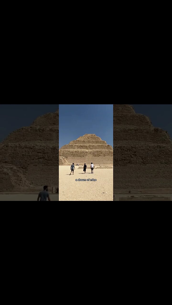 First Pyramid EVER Built