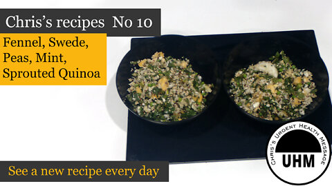 Recipe no. 10. Fennel, Swede and Quinoa Salad