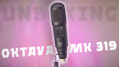 Russian Microphone Oktava MK 319 Unboxing.
