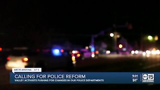 Phoenix community leaders talk about police reform, protesting bill