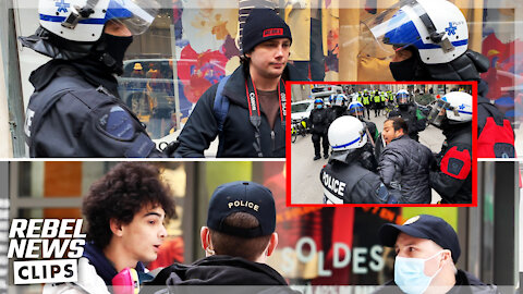 Hong Kong cops treated Rebel News better than Montreal police