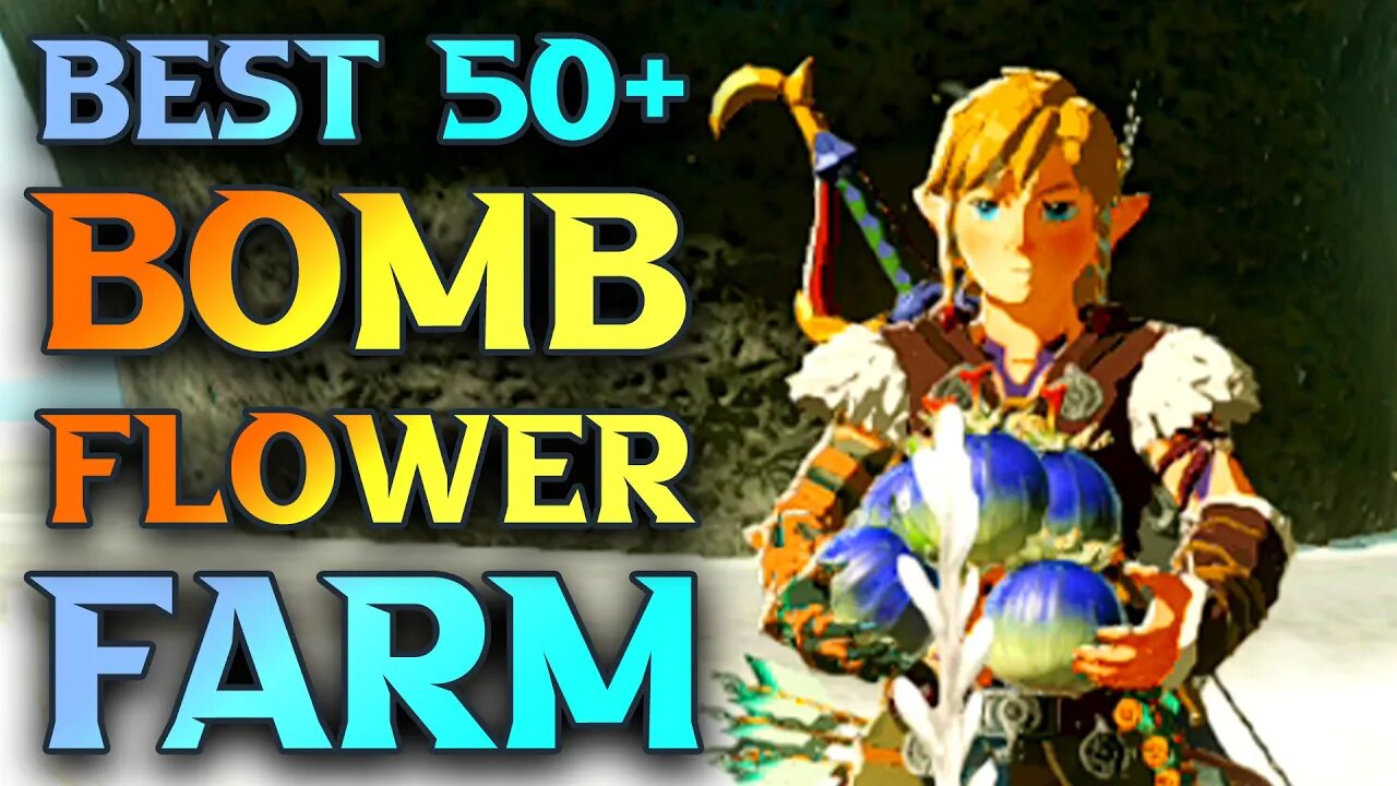 BEST Bomb Flower Farm Zelda Tears Of The Kingdom - How To Get Bomb ...
