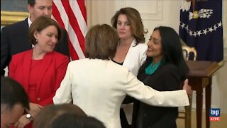 Maskless Pelosi Violating Her OWN Policy