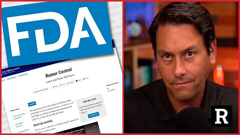 Hang on, the FDA is now doing WHAT? | Redacted with Natali and Clayton Morris