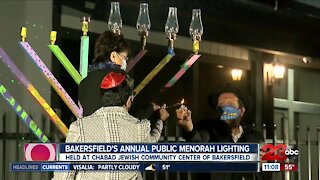 Annual Menorah Lighting Ceremony takes place Sunday via drive-through due to COVID