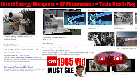 Proof EMF Radio Freq. Radiation is a D.E.W. = Tesla Death Ray - Project Pandora - Polly - MUST SEE