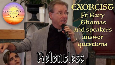 Speakers with Fr. Gary Thomas, Exorcist and Subject of the Movie, The Rite, Answer Questions