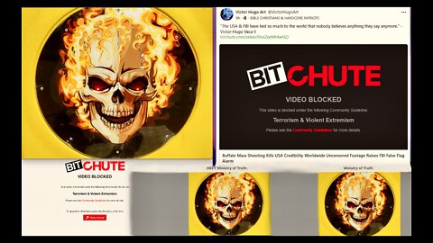 BitChute Bans Buffalo Shooter News Reports Censors Video History Favors Ministry Of Truth Propaganda