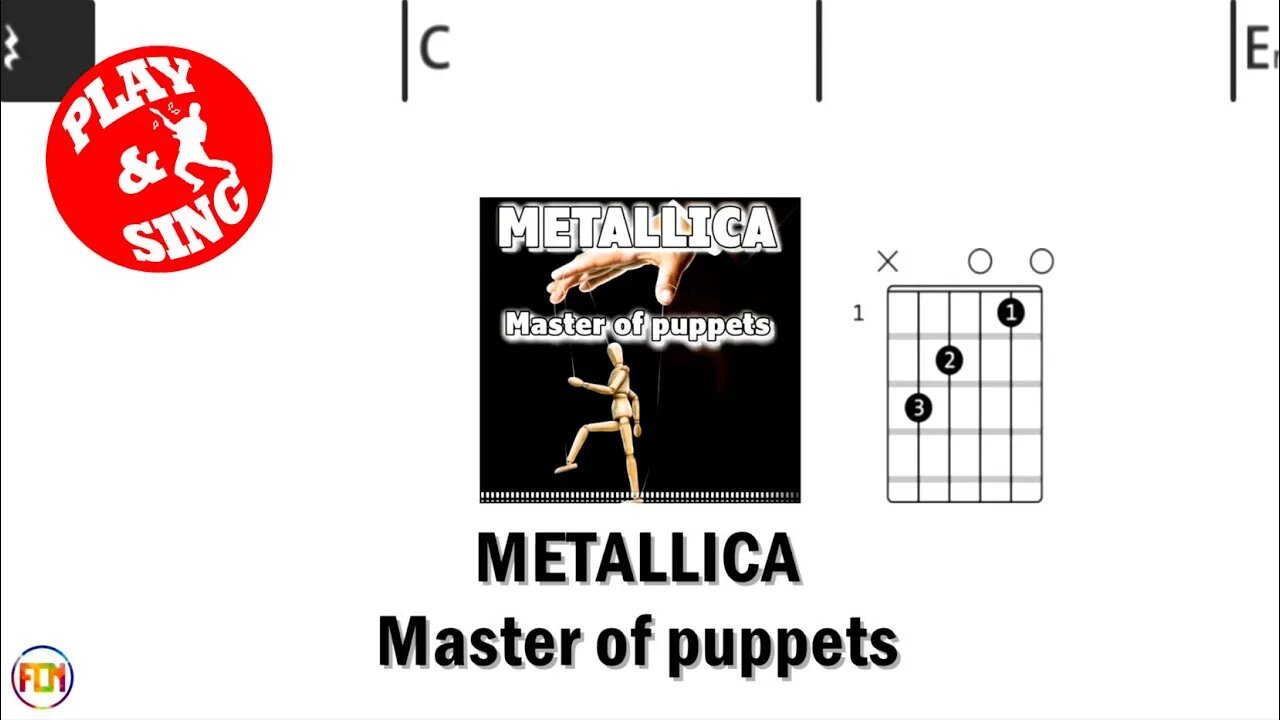 master of puppets guitar chords