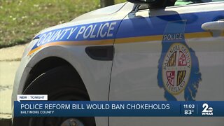 Police reform bill would ban chokeholds