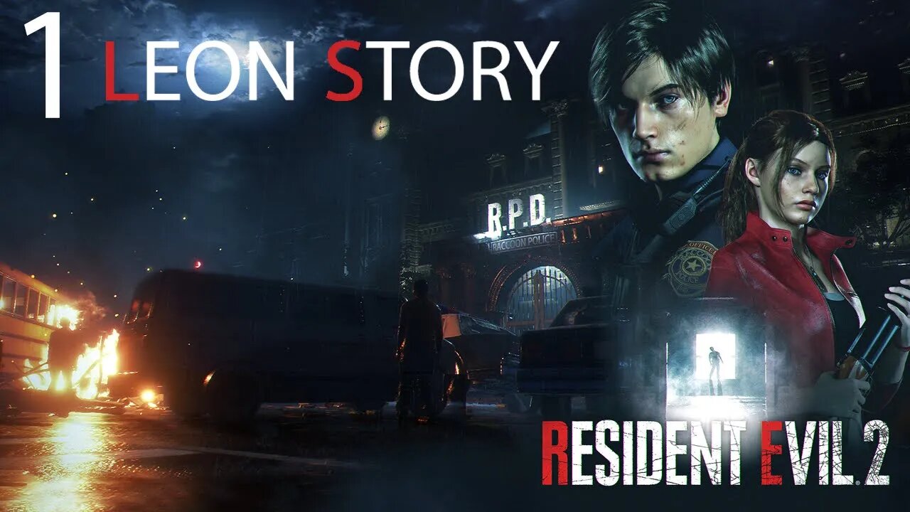 RESIDENT EVIL 2 REMAKE - GAMEPLAY COMPLETO (LEON) 