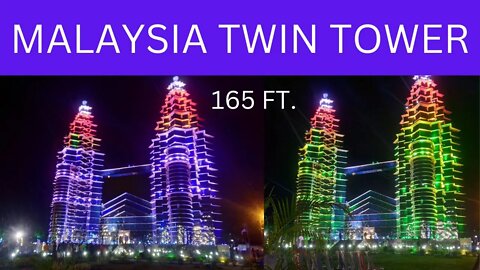 MALAYSIA TWIN TOWER IN KALYANI ITI MORE || KALYANI TWIN TOWER PANDAL 2022 || DURGA PUJA 2022.