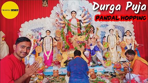 Durga Puja Pandal Hopping 2022 | Malda & Murshidabad District Of WB | Explore With Travel Yatra 🤗✌️