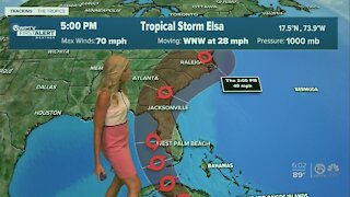 Tropical Storm Watch issued for Lower Florida Keys for Elsa