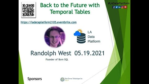 May 2021 - Back to the Future with Temporal Tables by Randolph West (@_randolph_west)