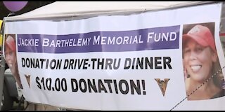 Drive-thru dinner helps victim's family