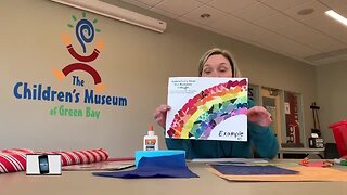 Doing projects with the Children's Museum of Green Bay