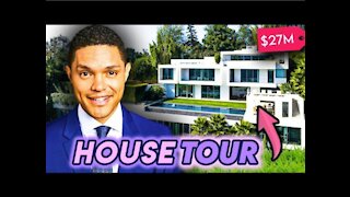 Trevor noah tour of the $27 million dollar house