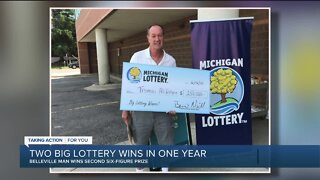 Michigan man wins Powerball prize for second time in 6 months