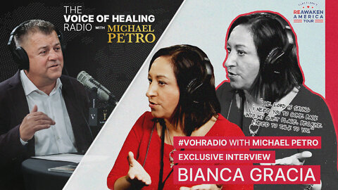 #VOHRADIO Exclusive: Apostle Michael Petro and Bianca Gracia | ReAwaken America Tour - Dallas, TX
