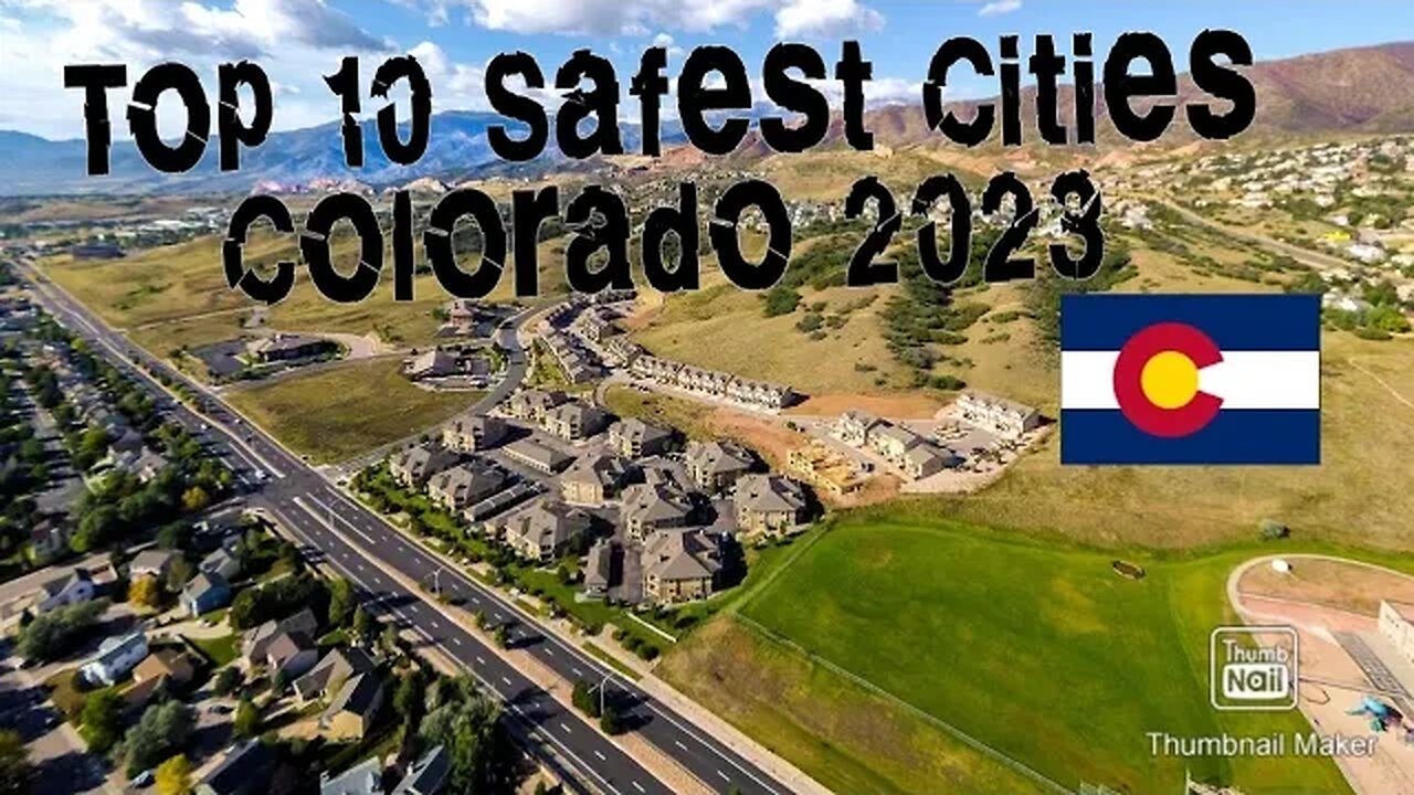 Safest Cities in Colorado (2023)