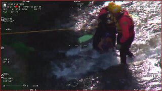 Authorities release video of man and dog rescued from San Joaquin River