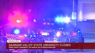 Saginaw Valley State University closed Friday