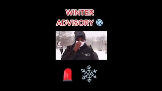 Winter Advisory calls for Sledding time!!