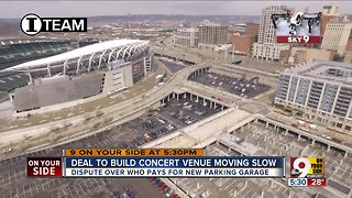 Deal to build Banks concert venue moving slow