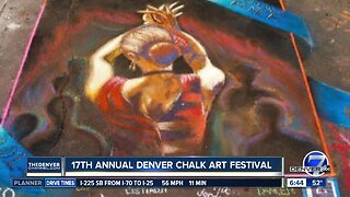 17th annual Denver Chalk Art Festival coming this weekend