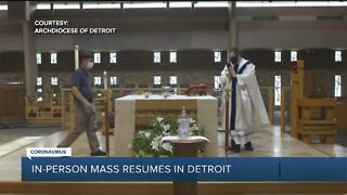 Archdiocese of Detroit resuming public Masses beginning today