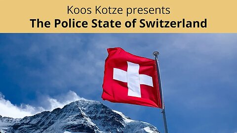 Legacy Conversations - "Police State Switzerland" with Koos Kotze