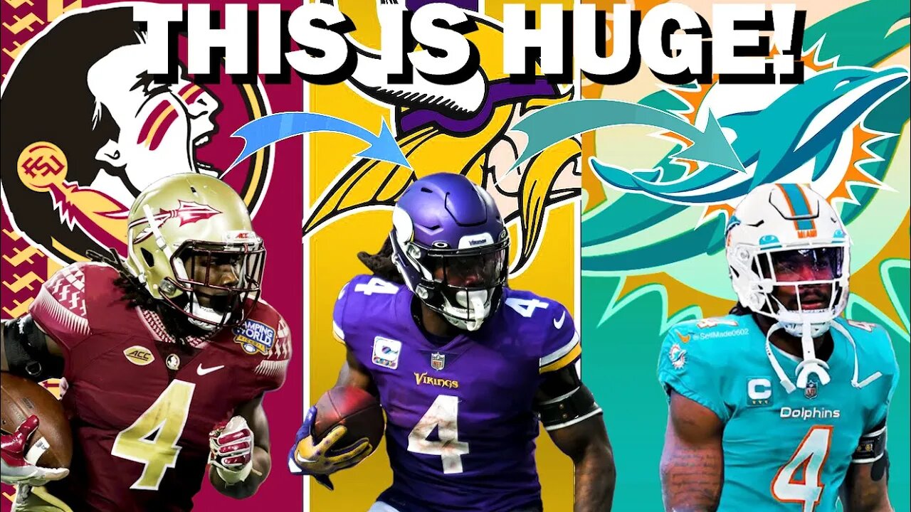 Dalvin Cook JOINING The MIAMI DOLPHINS Makes Sense