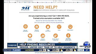 City of Denver & United Way creates way to find assistance