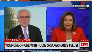CNN Wolf one on one with Nancy Pelosi