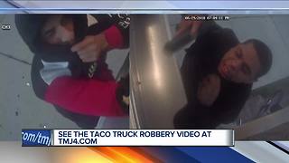 Milwaukee police looking for suspects in taco truck robberies