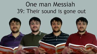 One man quartet opera singer covers Handel's 'Messiah'