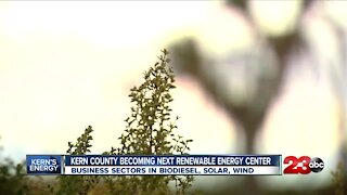 What does renewable energy look in here in Kern County