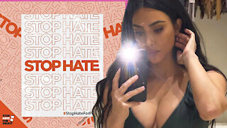 Kim Kardashian BOYCOTTING Instagram & Facebook For HATEFUL Content