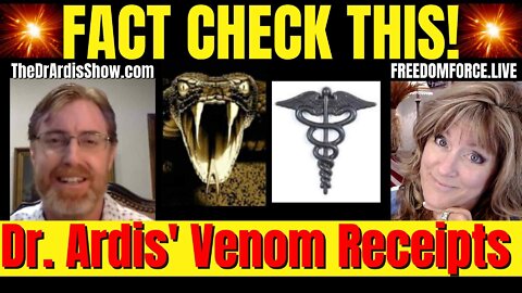 Covid19 Venom Receipts - Fact Check This! 4-14-22