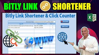 Automatically Shorten Bitly Links & Get Click Count In Excel