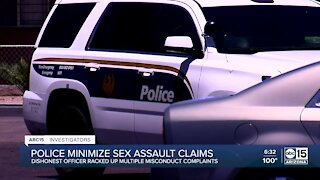 Police minimize sex assault claims