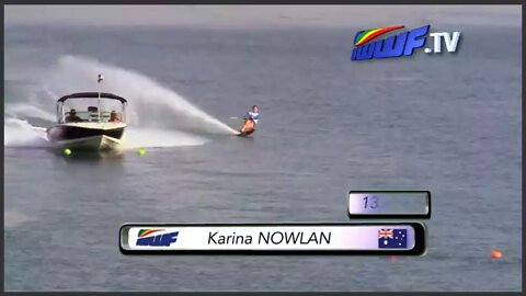 2012- Palembang Slalom IWWF world cup-Karina Nowlan