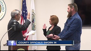 County officials sworn in