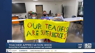 Teacher Appreciation Week: Chandler school celebrates with 'superhero' week